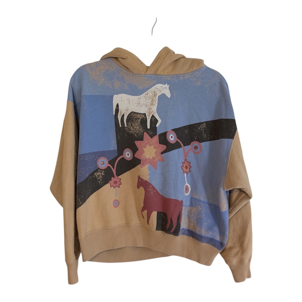 Polo Ralph Lauren Horse Barn Artist Graphic Fleece Hoodie